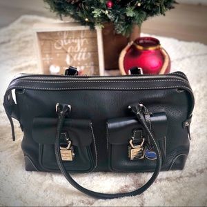 Dooney & Bourke black leather purse